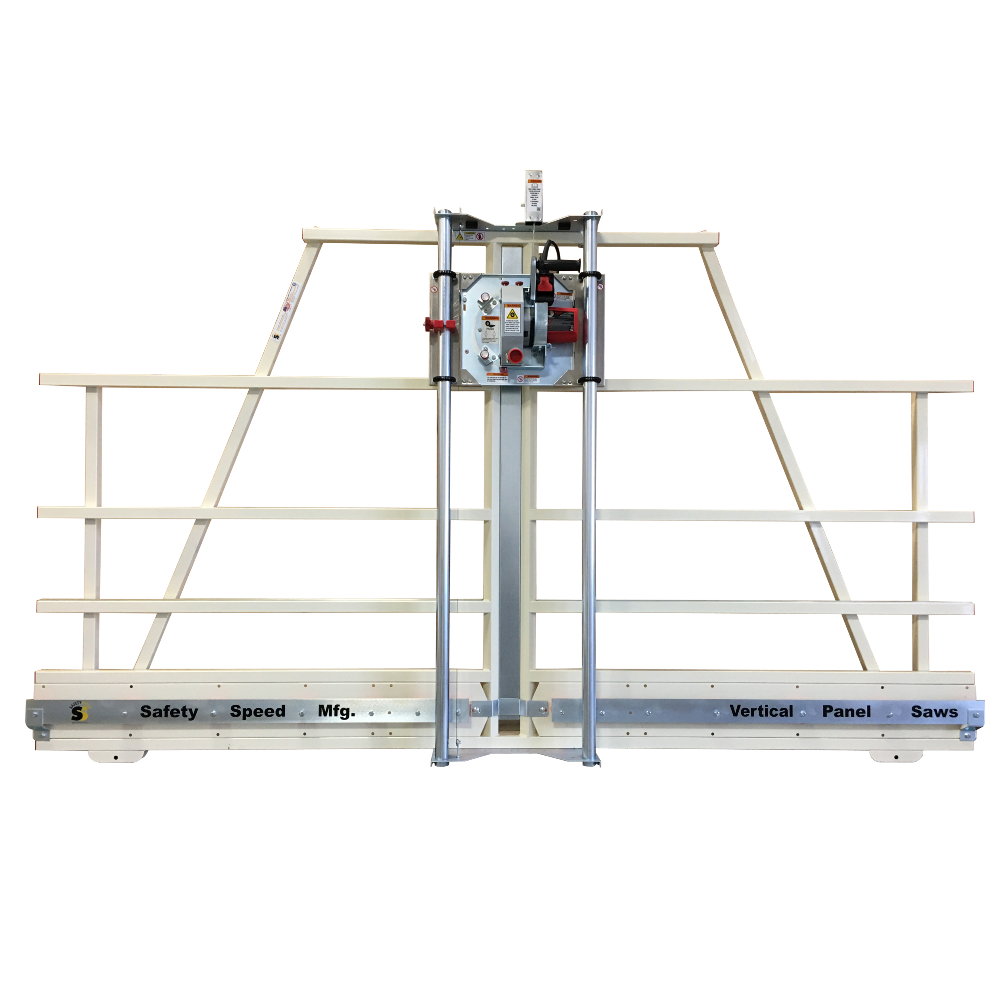Safety Speed Manufacturing, 10ft. Wide Panel Saw with 50in. Maximum Crosscut, Blade Size 8 in, Amps 15, Max. Crosscut 50 in, Model# H4